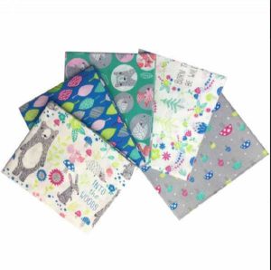 Fat Quarters White Forest