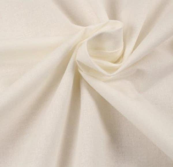 beige tessuto 100% cotone trapuntato Confezione da 30 quadrati per il patchwork da 12,7 x 12,7 cm colore: panna avorio 