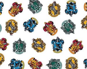 Cotone Harry Potter School Crests